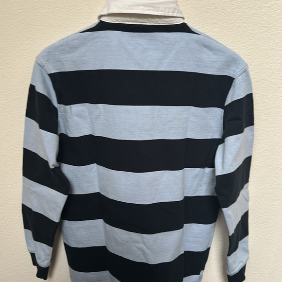 Zara Striped Long Sleeve Polo - Picture 4 of 4